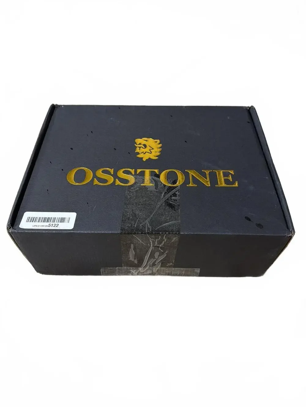 OSSTONE Ankle Boots Chelsea Men Zip-up Suede Casual Heel Shoes JY040-Black-7.5